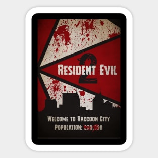 Resident Evil 2 Sticker